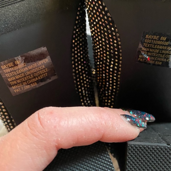 NWT/NIB WILD PAIR Baybe Bling Sock Bootie size 8 - Picture 4 of 9